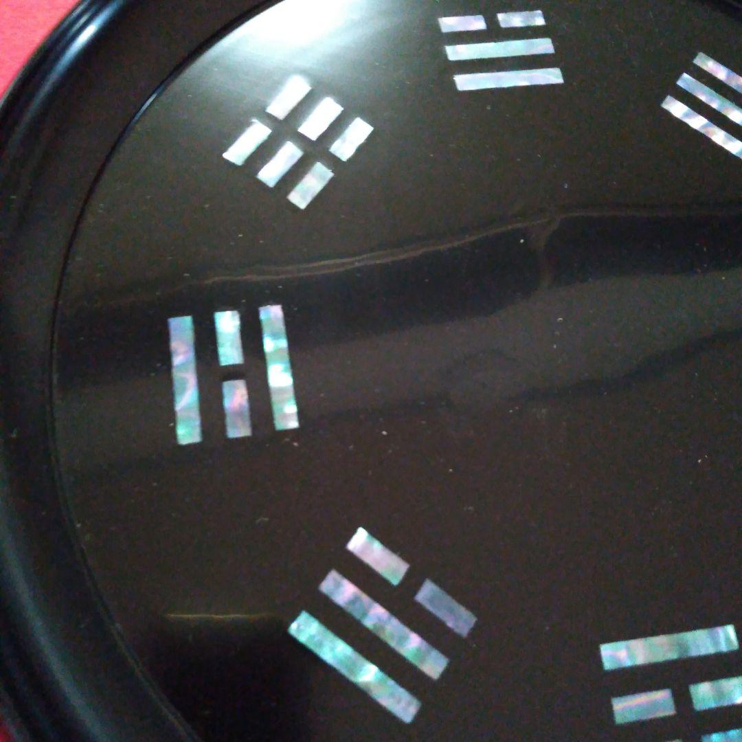 螺鈿入　八卦盆