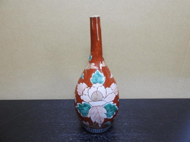 古伊万里　赤絵　徳利　MA59