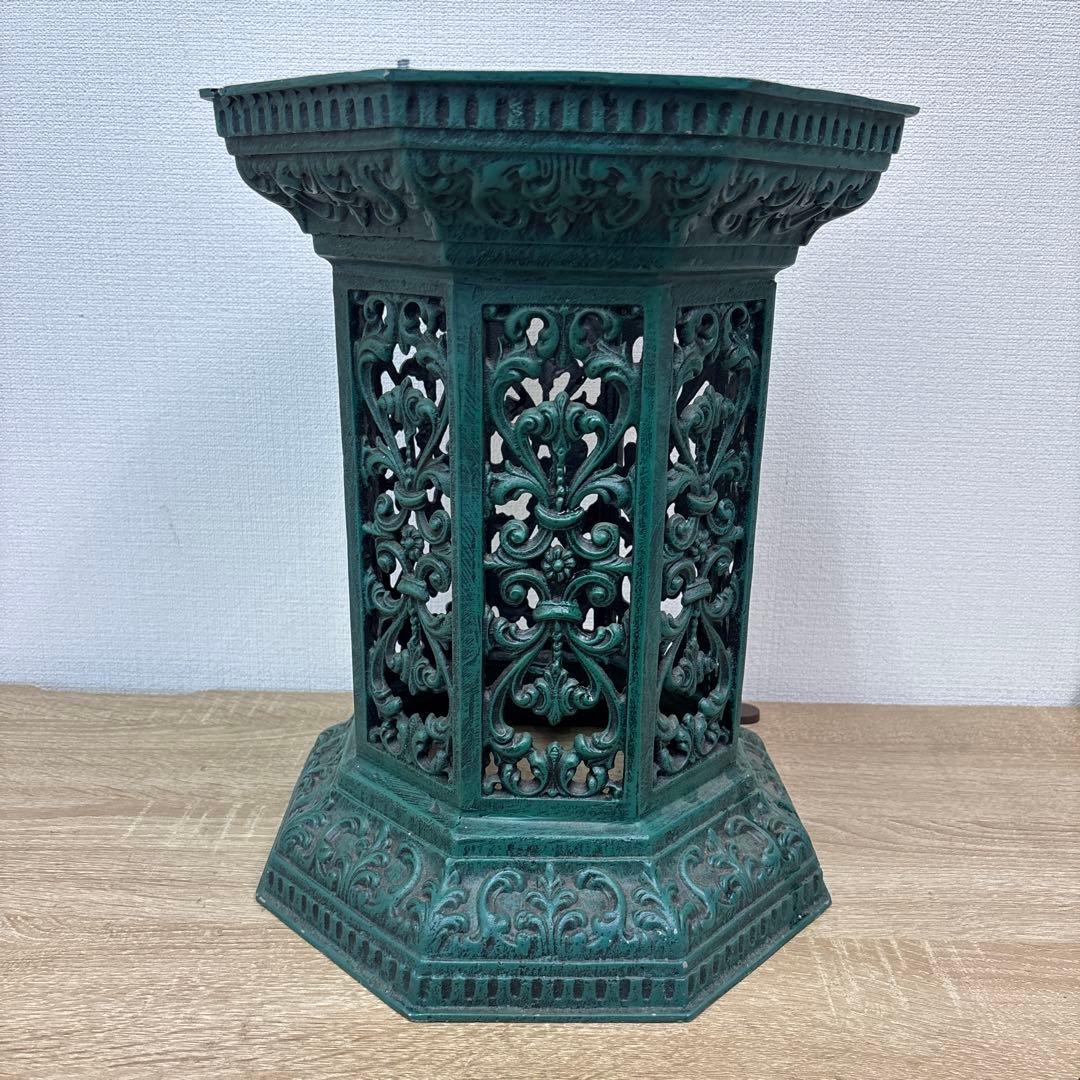 イタリア ロココ調　大理石 アンティーク　サイドテーブル＆花台