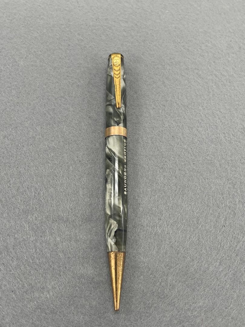 【希少】DELARUEONOTO オノト　繰り出しペンシル　企業ネーム入り　独製