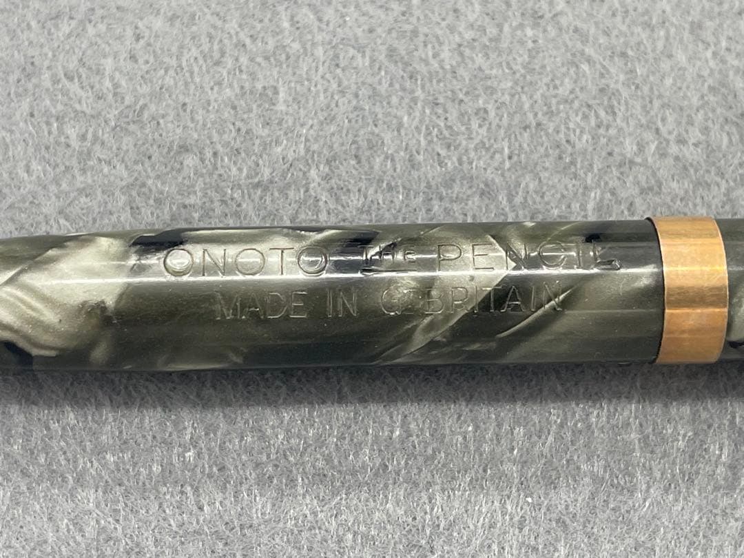 【希少】DELARUEONOTO オノト　繰り出しペンシル　企業ネーム入り　独製