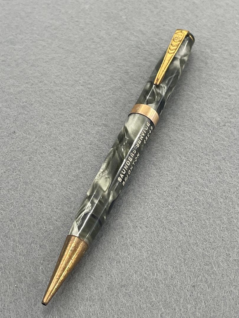 【希少】DELARUEONOTO オノト　繰り出しペンシル　企業ネーム入り　独製