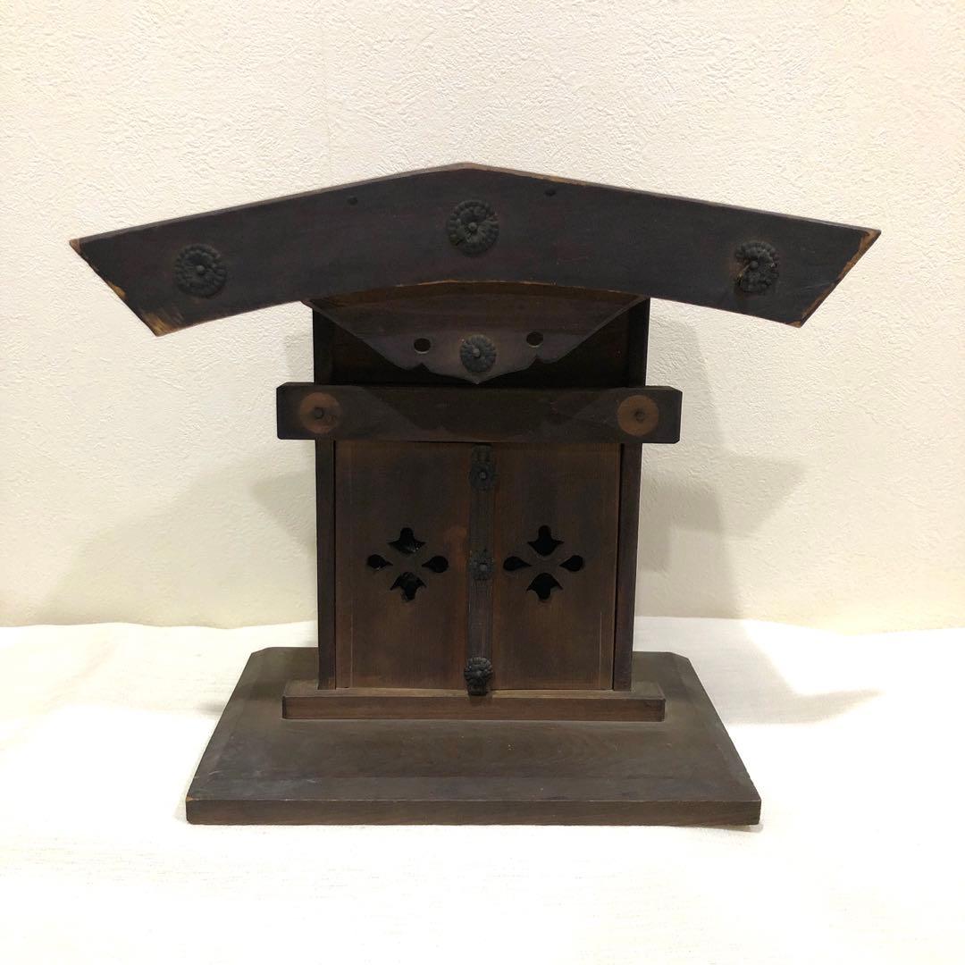 大黒様 恵比寿様 神様 木彫 置物 古美術 アンティーク 昭和 大正 レトロ