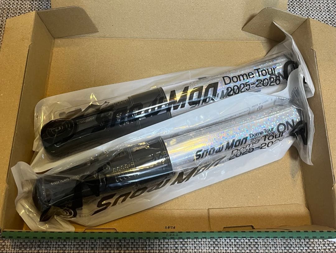 Man スノーマン　ペンライト　ON 2本　まとめ