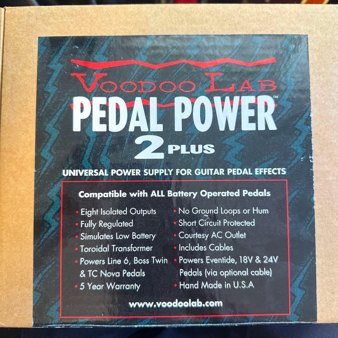 Voodoo Lab Pedal Power 2 Plus パワーサプライ