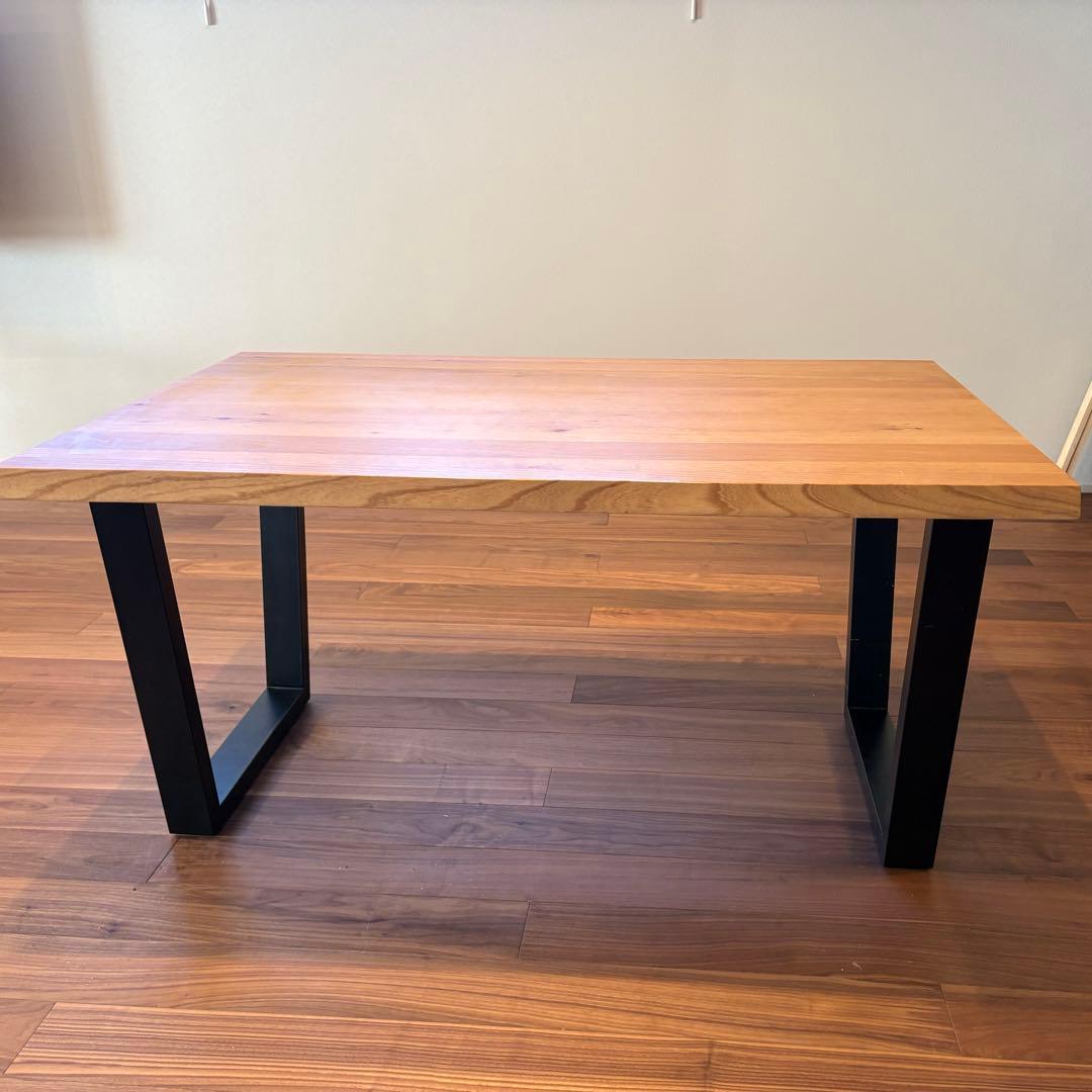 天然木 ダイニングテーブル 140×90×70