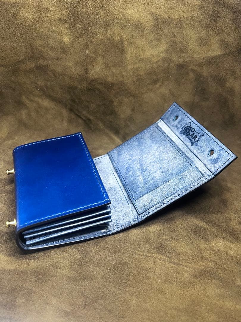 いち　エムピウ ミッレフォッリエ　同型　革財布　コードバン×2