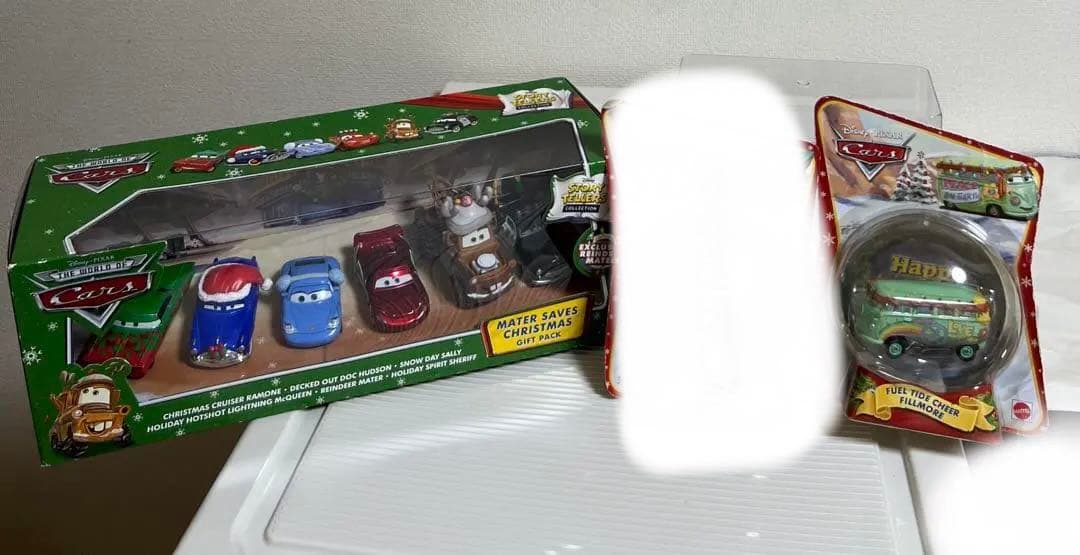 カーズ、ミニカー（マテル）クリスマス、サリー、ラモーン