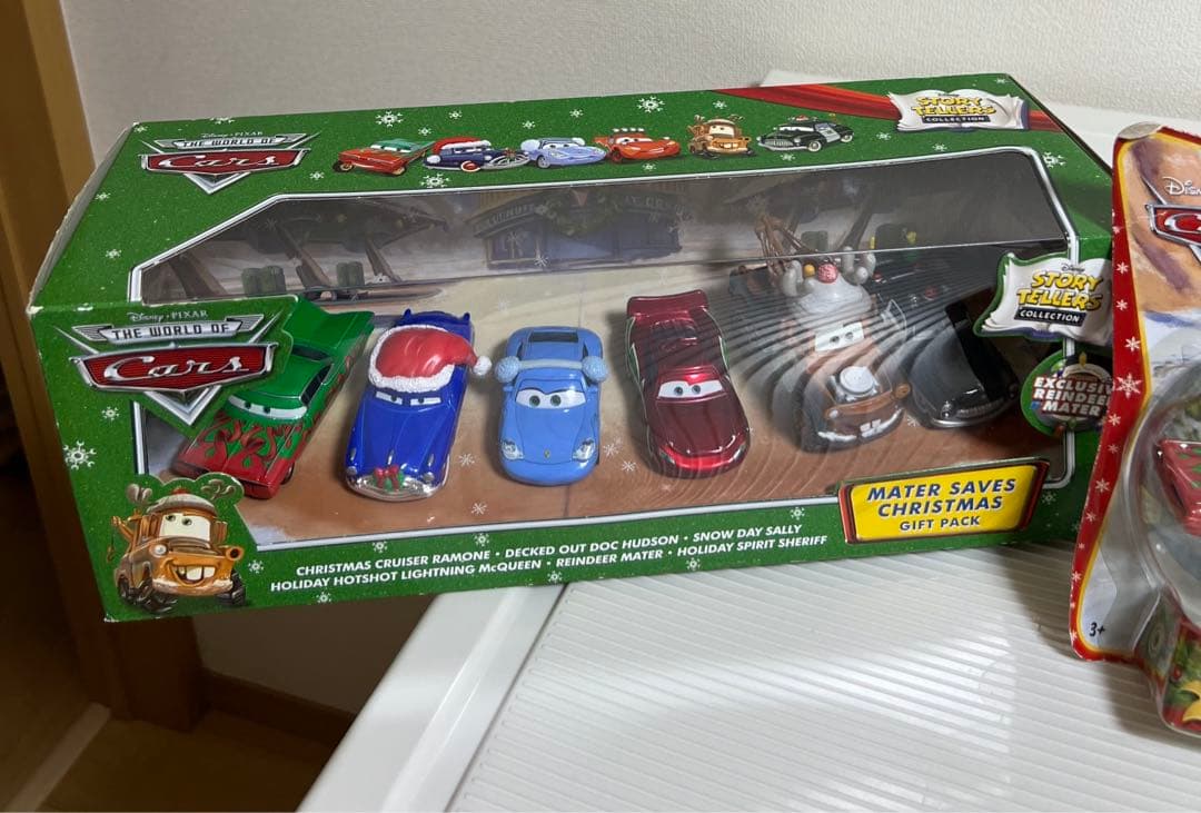 カーズ、ミニカー（マテル）クリスマス、サリー、ラモーン