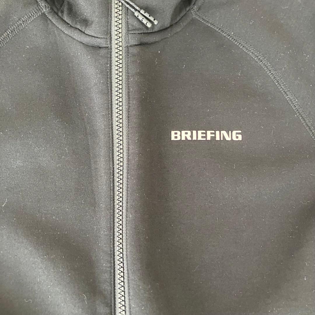 【美品】ブリーフィング WARM 3D LOGO PARKA 黒 M