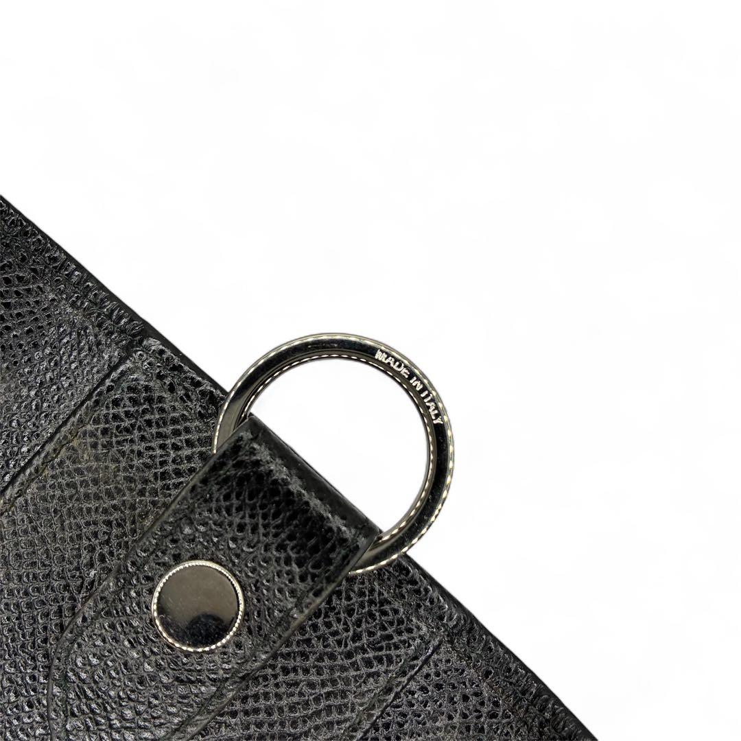 【最終価格】BVLGARI ブルガリ 6連キーケース レザーブラック