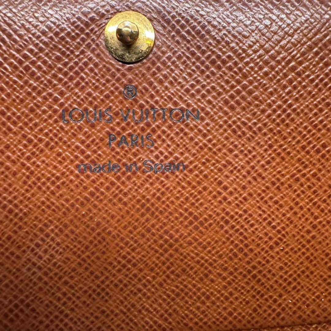 ルイヴィトン ポルトモネビエ トレゾール 折り財布 モノグラム