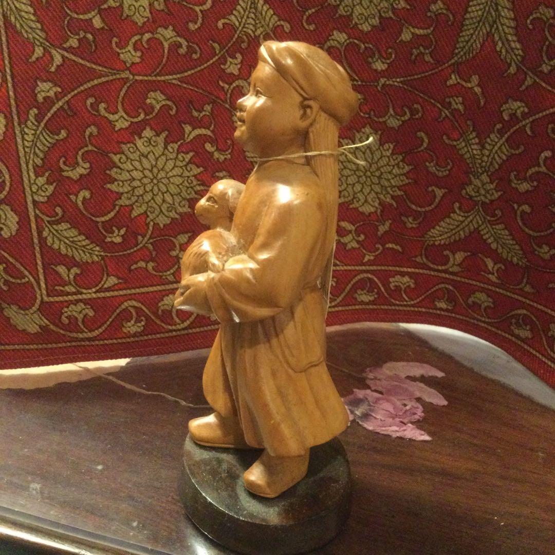 中国の柘植の人形、文革時代