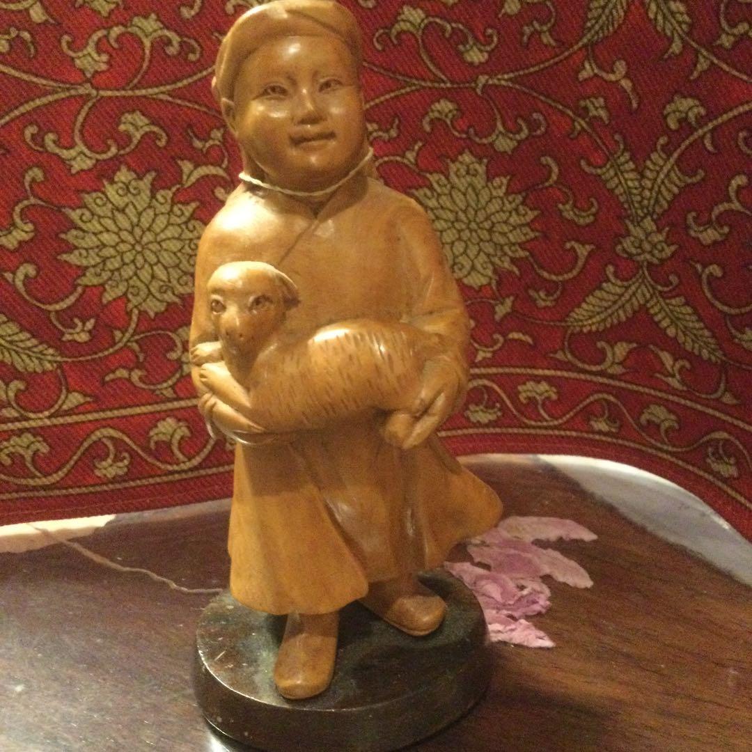 中国の柘植の人形、文革時代