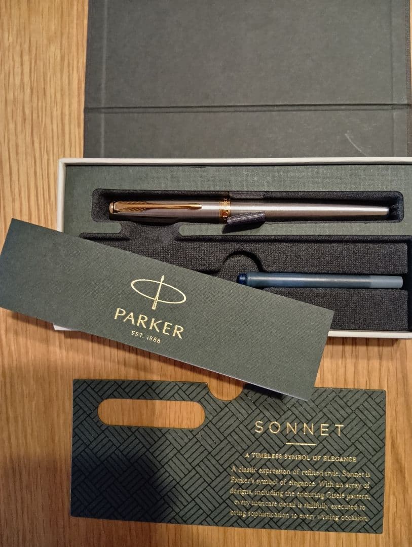 Parker Sonnet 万年筆＋セーラーインク50ml パーカーソネット