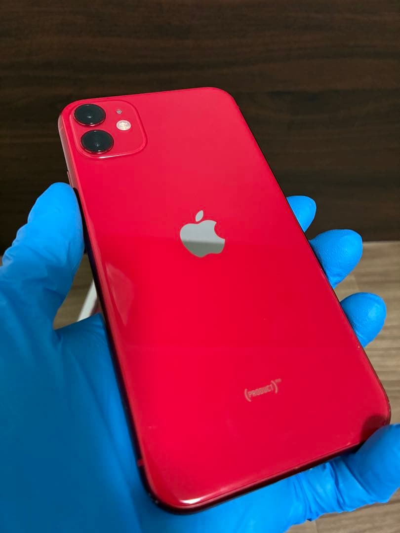 本日中値下げ！iPhone11 128GB本体　レッド　赤