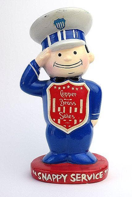 1970’ｓ SNAPPY スナッピー サービス ビンテージ 貯金箱 陶器製