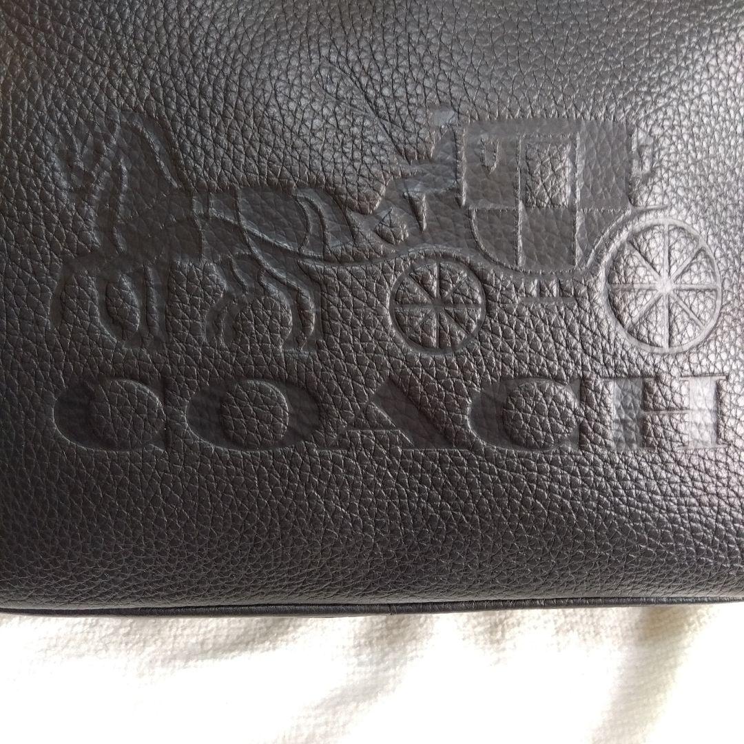 COACH ジェス ショルダーバッグ カメラバッグ ダブルファスナー レザー