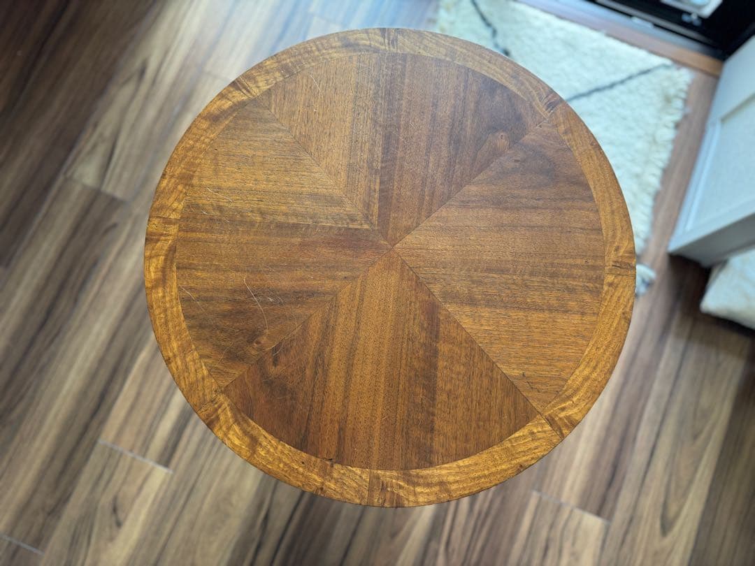 Lane社 アメリカンヴィンテージ コーヒーテーブル 丸1967年製 リペア済み