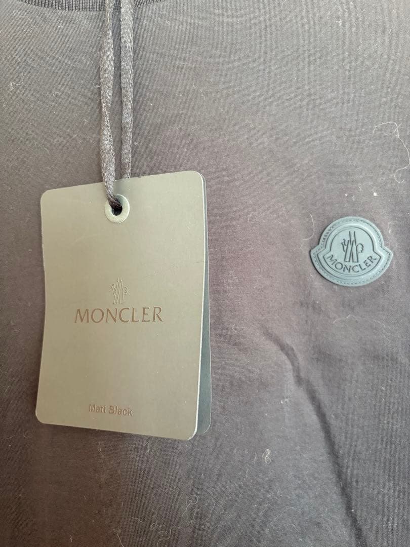 MONCLER ユニットブラック Tシャツ