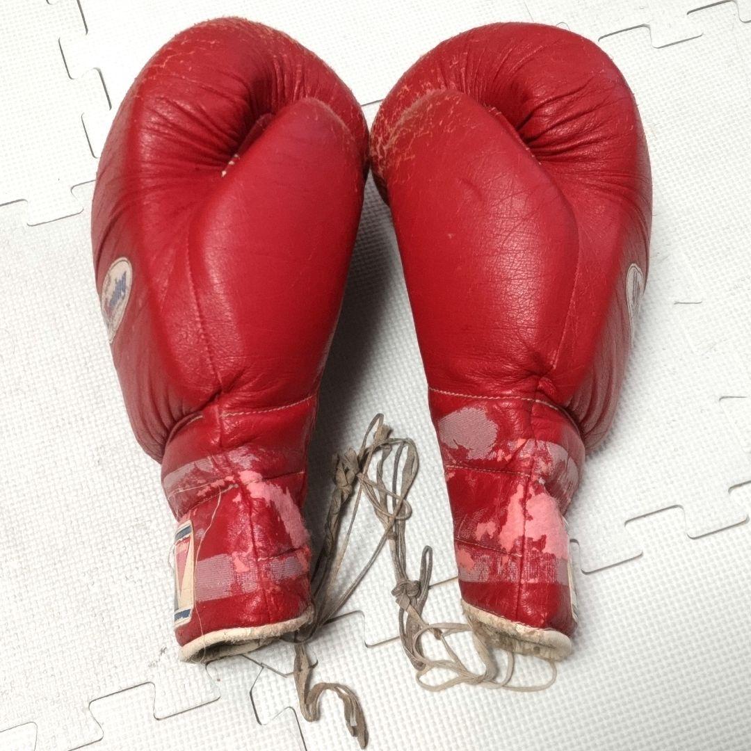 Winning 14ozソフトタイプ紐式ボクシンググローブ