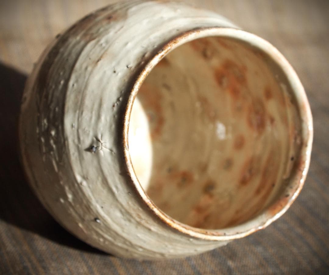 人気作家★辻村塊【師＆父：辻村史朗】★粉引丸カップA