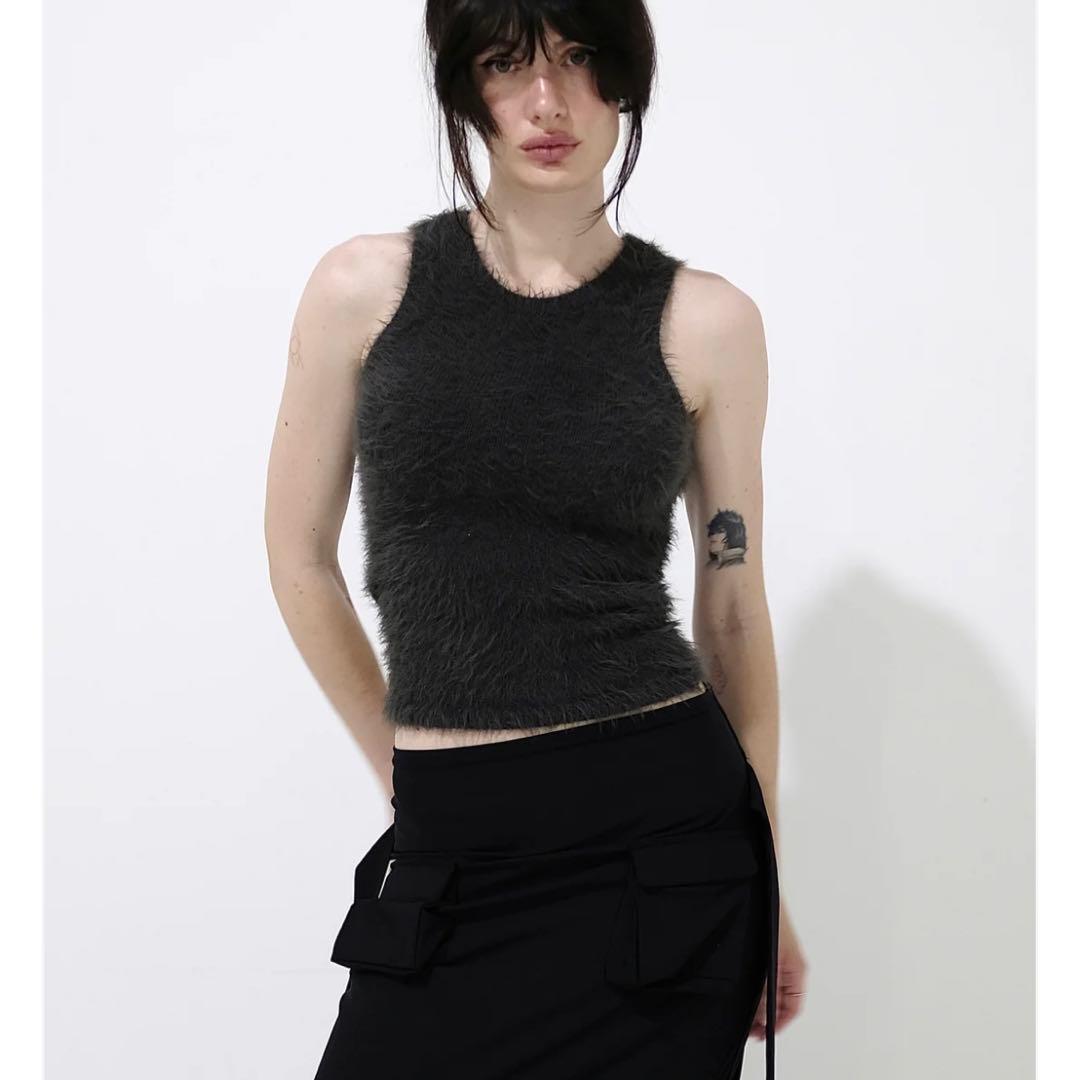 トップス DICH HENDERSON FLUFFY SUMMER KNIT TANK