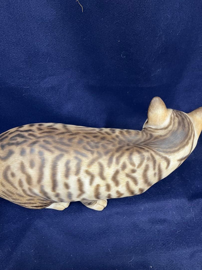 リアル猫のアート作品　　宮地乃梨子作