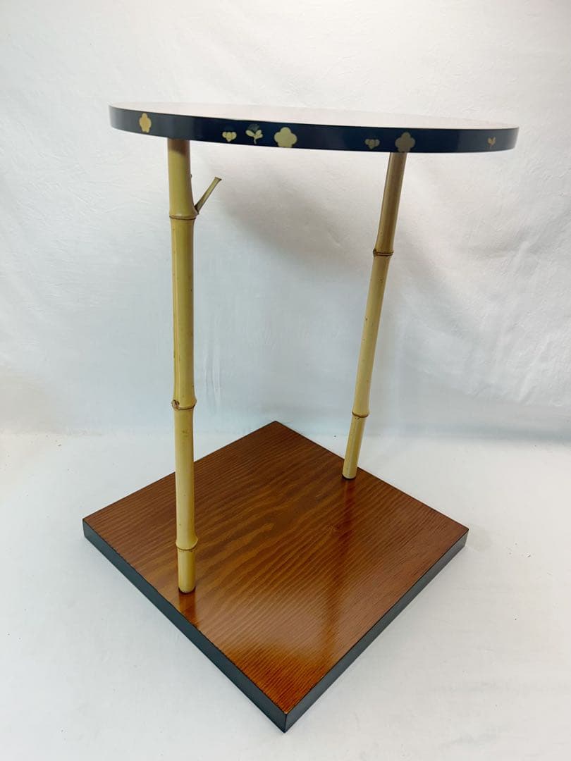 未使用 茶道具 三友棚 三千家好み 梅蒔絵 組み立式 元箱