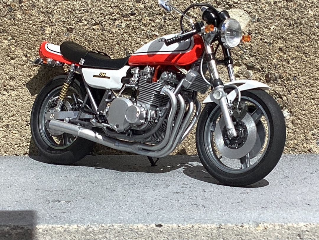 バイクプラモデル　族車　アオシマ1/12 Z1(ジャンク品)