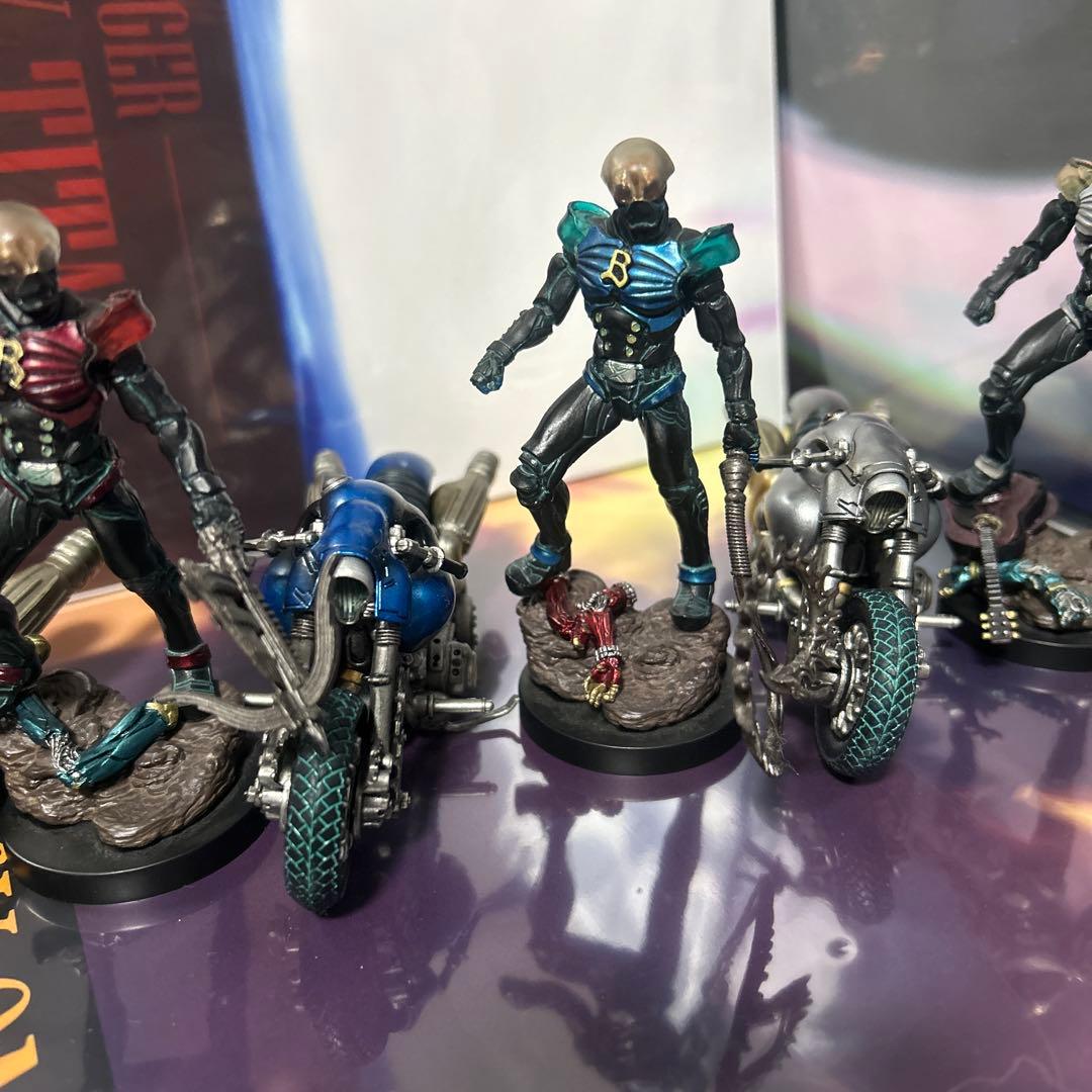 sic キカイダ　ハカイダー　フィギュア　バイク　コンプリートセット
