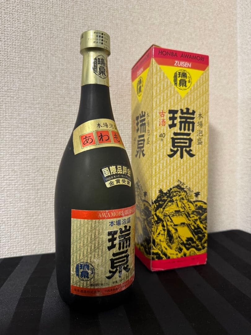 瑞泉 本場泡盛 40度 箱入り 古酒 720ml