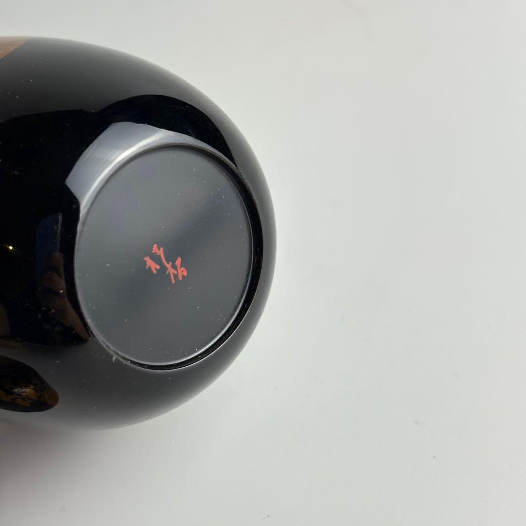 蒔絵 中棗 茶道具 茶器 棗 漆塗 金蒔絵 漆芸