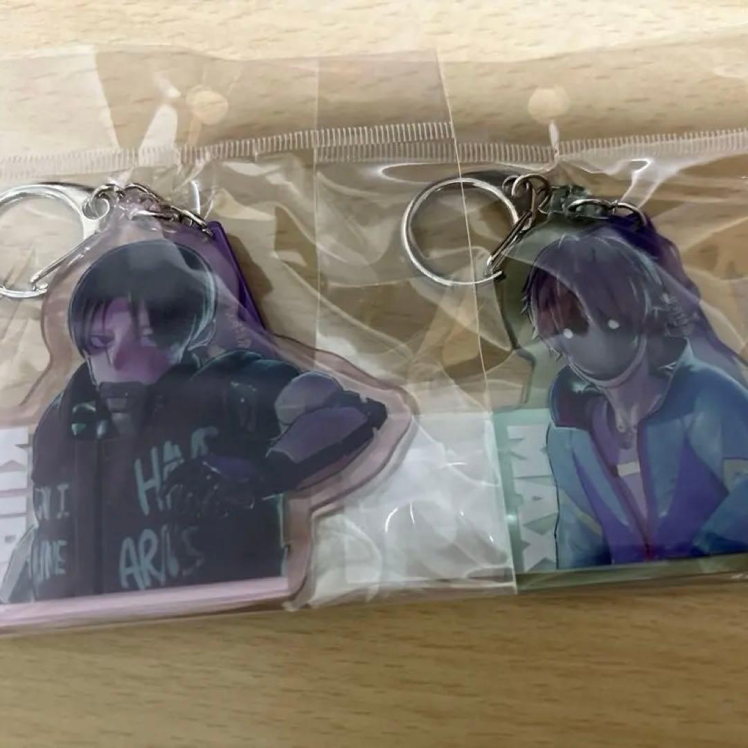 【銀河特急ミルキー☆サブウェイ】 カラーアクリルキーホルダー カート マックス