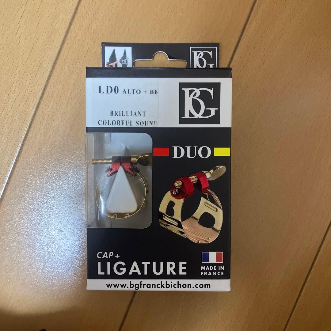 アルトサックス/クラリネットリガチャー BG duo ラッカー