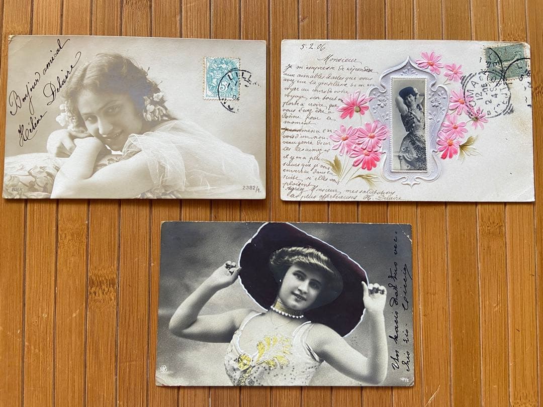 ヨーロッパアンティーク絵はがき