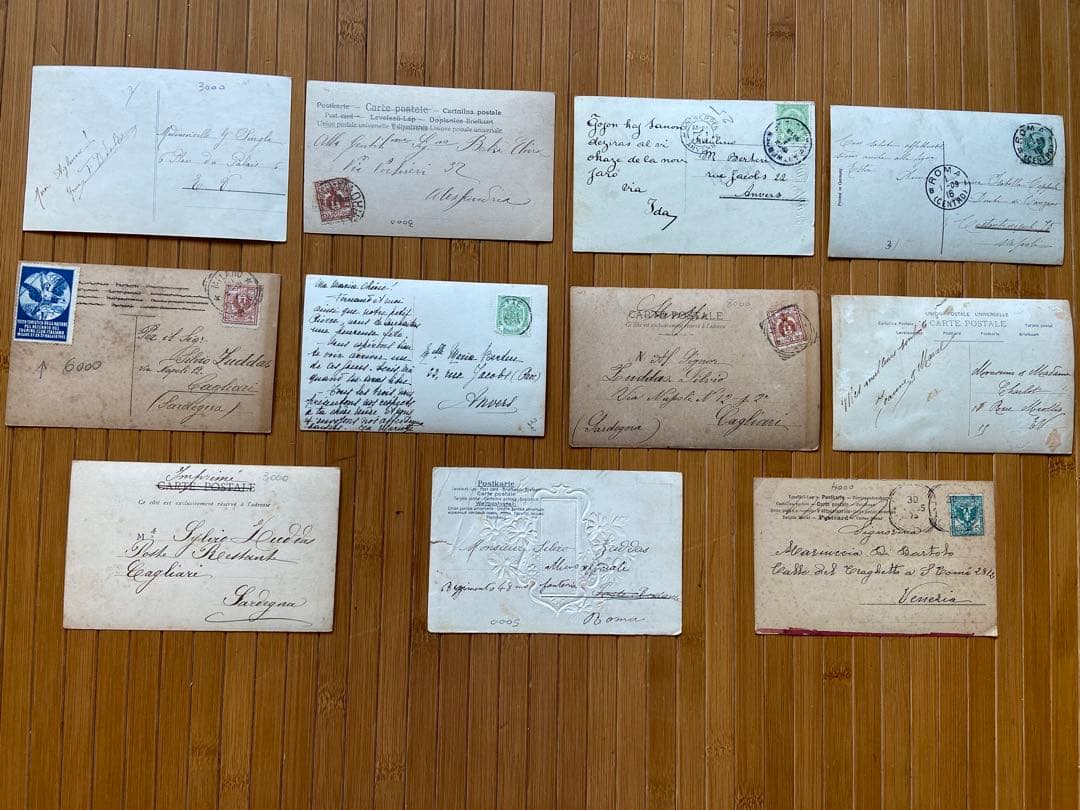 ヨーロッパアンティーク絵はがき