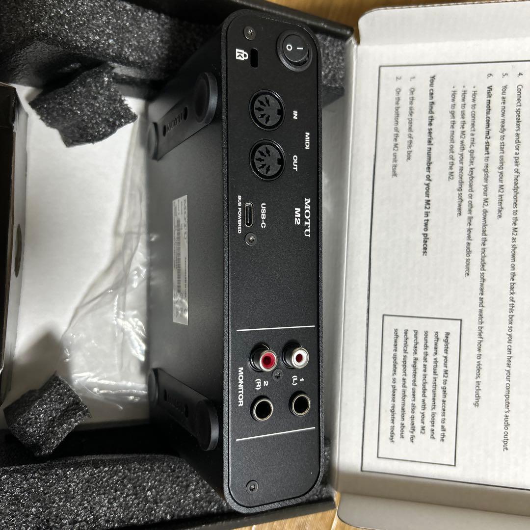 MOTU M2 値下げしました