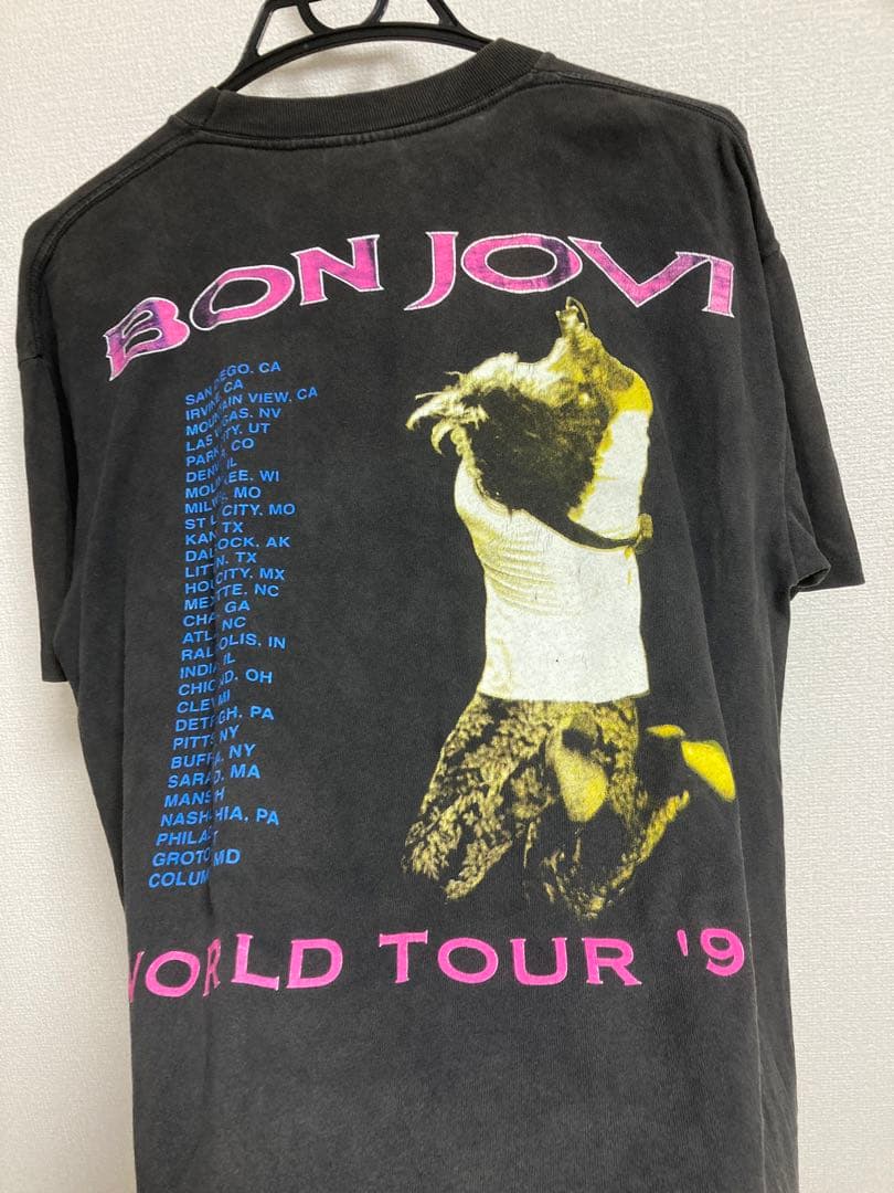 雰囲気◎1993 BON JOVI Keep The Faith Tシャツ L