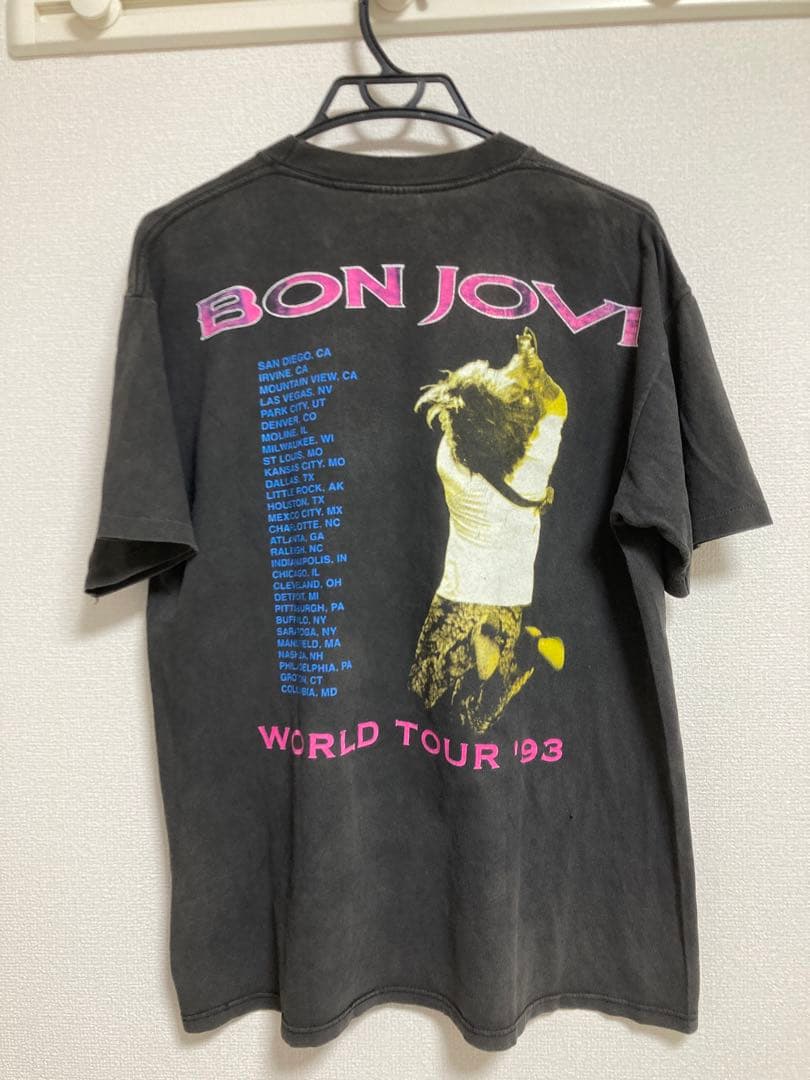 雰囲気◎1993 BON JOVI Keep The Faith Tシャツ L