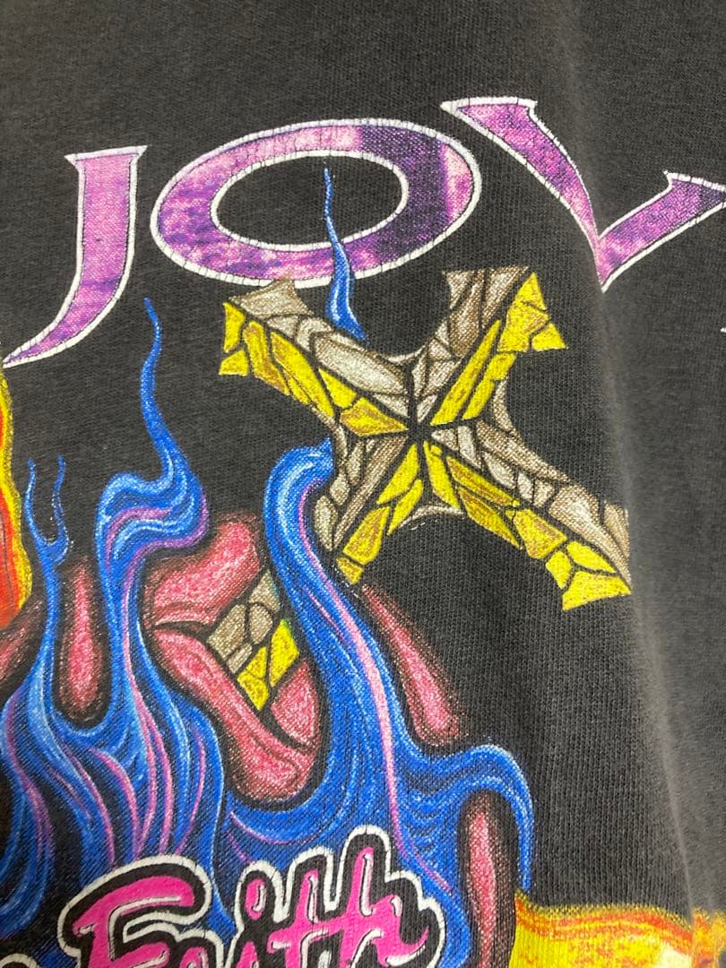 雰囲気◎1993 BON JOVI Keep The Faith Tシャツ L