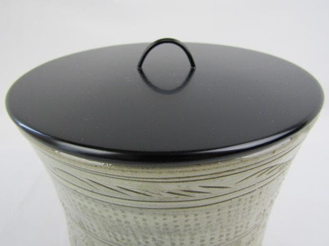 Y5-0824 ◇茶道具 高麗青磁 韓国 人間文化財 (人間国宝) 池順鐸 水指