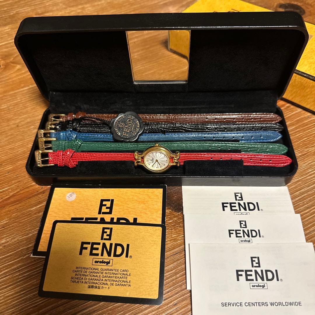 FENDI フェンディ カメレオン 640Lチェンジベルトレディース クォーツ