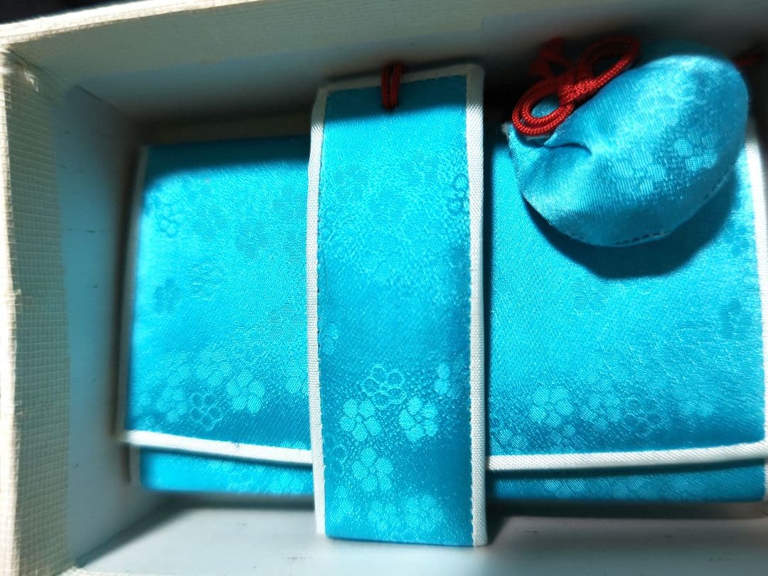 新品未使用！筥迫 7点セット はこせこ 筥迫 丸ぐけ 抱え帯 末広 びら簪