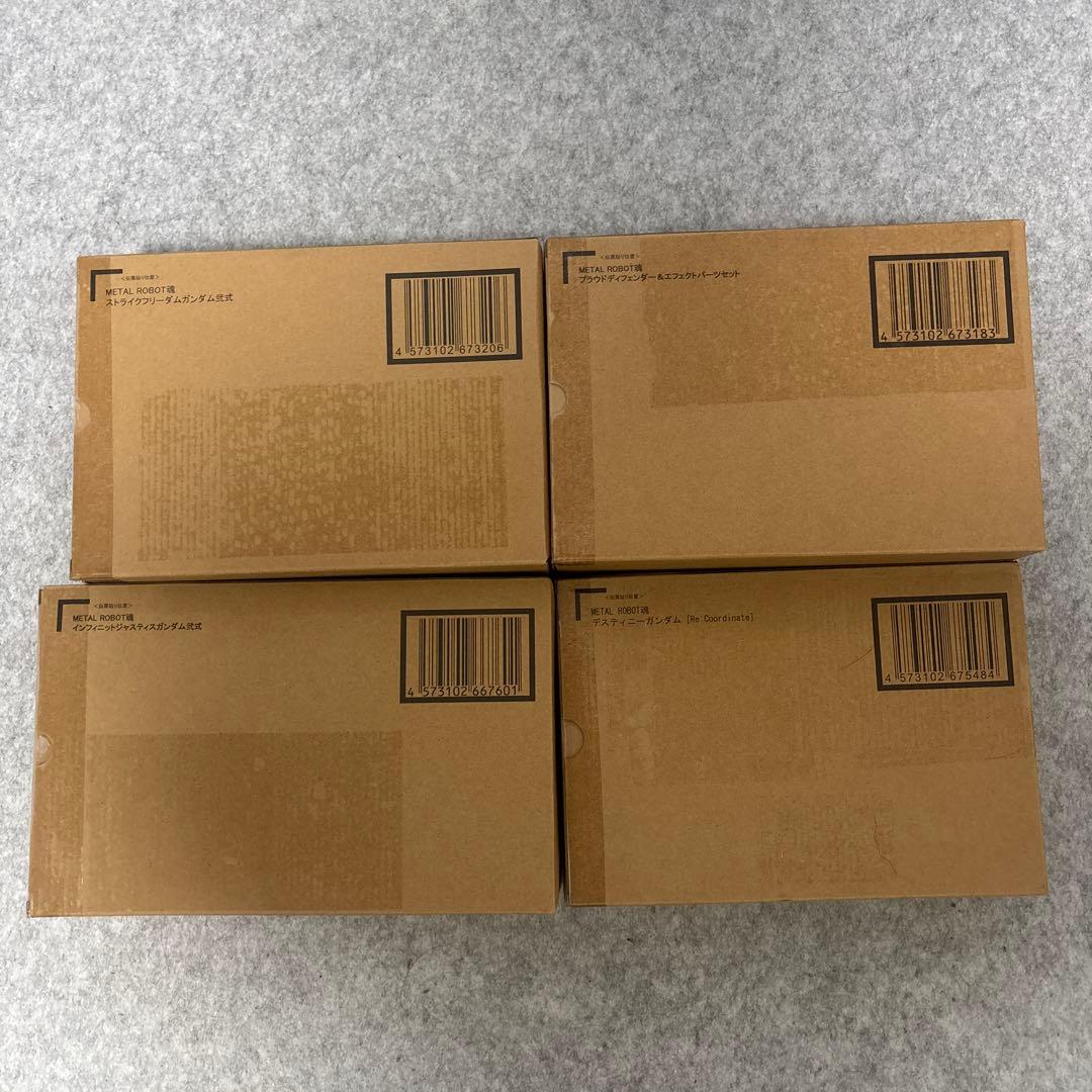 L ROBOT魂　ガンダムSEEDフリーダム4商品セット