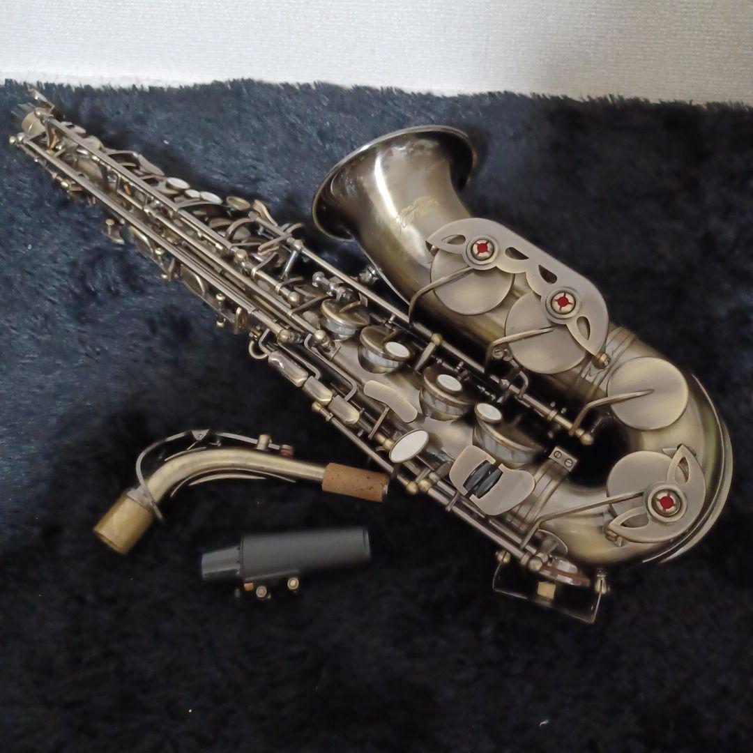 レア! Kaerntner アルトサックス 管楽器 サテンシルバー ケース付属