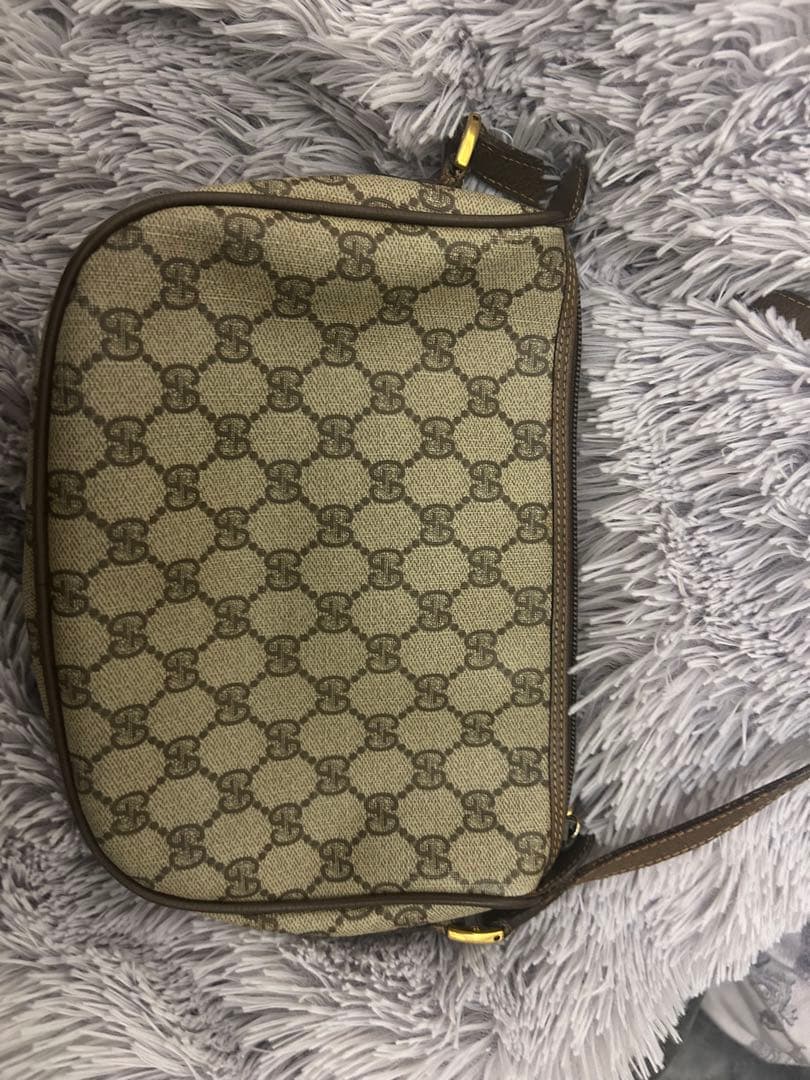 さおー　ショルダーバッグ ベージュ/ブラウン