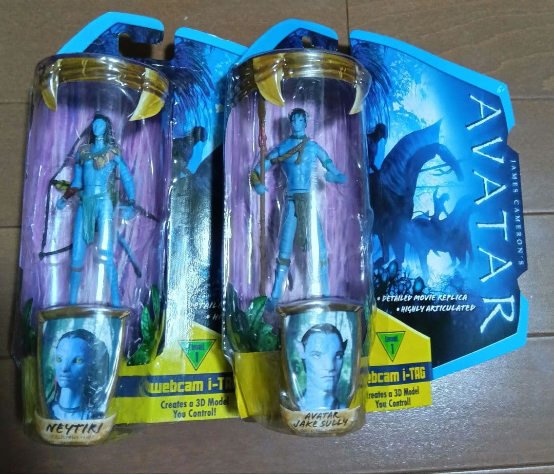 Avatar フィギュア 　2体　 映画　アバター　ネイティリ　ジェイク・サリー