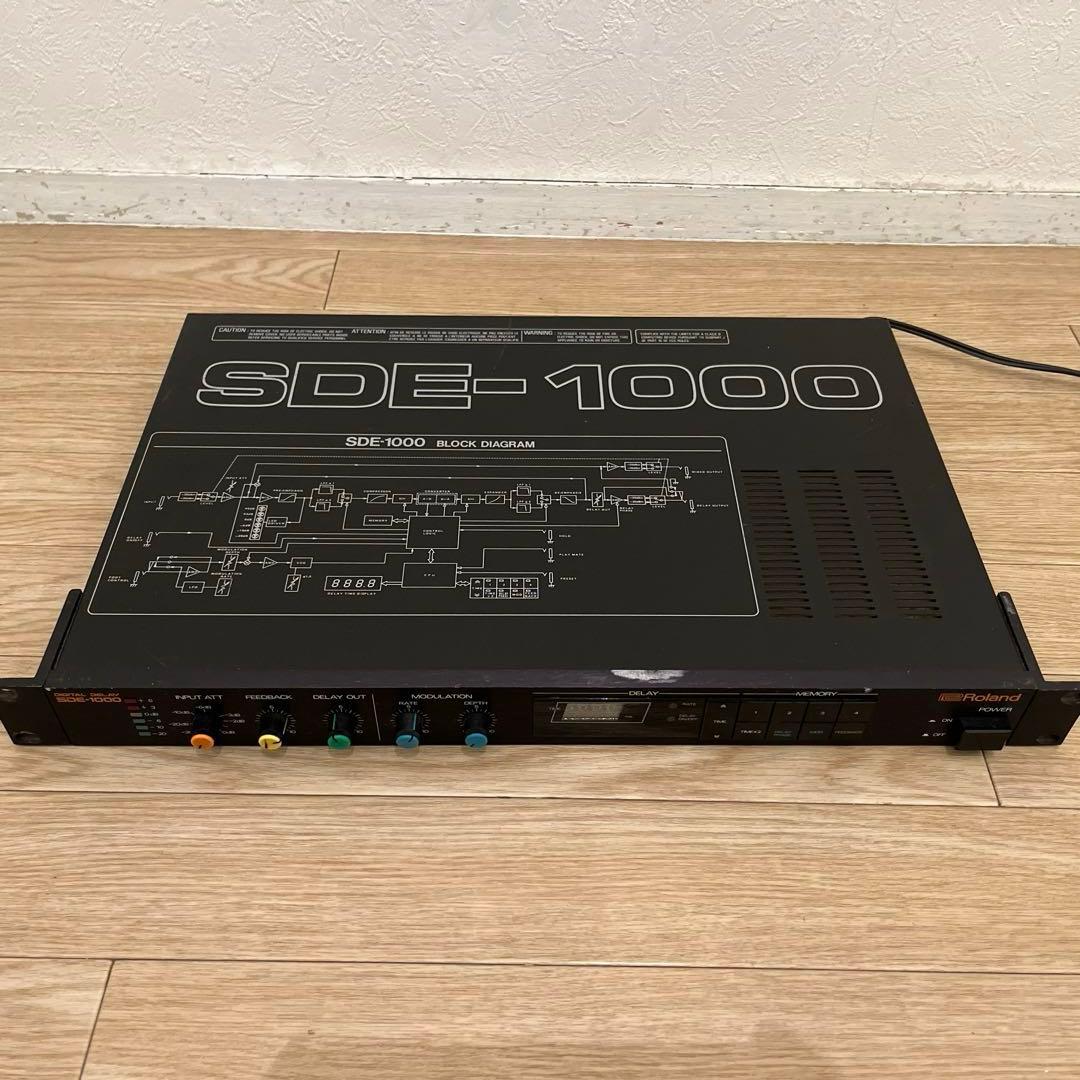 ROLAND SDE1000 中古品 デジタルディレイ　ローランド
