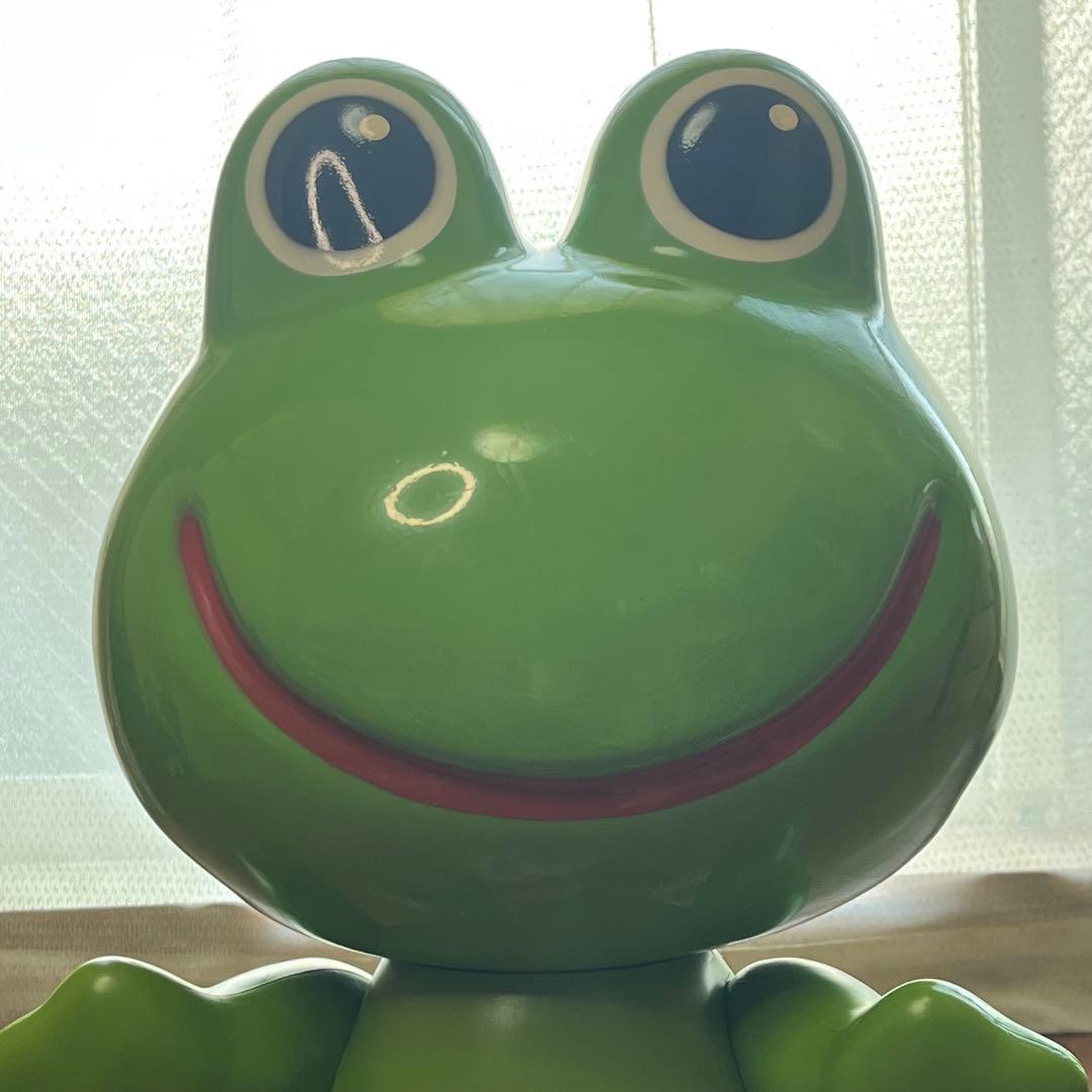 ケロちゃん　コルゲンコーワ　2代目　店頭　宣伝用　カエル　薬局　昭和　レトロ